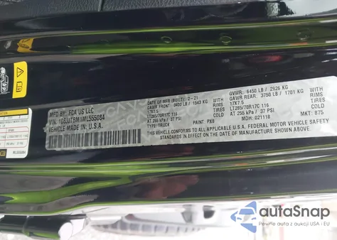 2021 Jeep Gladiator Rubicon 4X4 из США, поврежденный, VIN 1C6JJTBM1ML555084